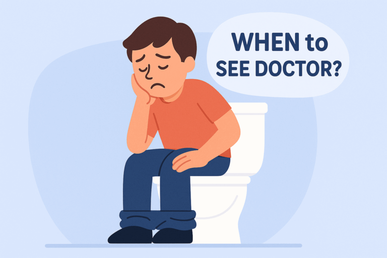 when to see the doctor? for my hemorrhoid and anal fissure